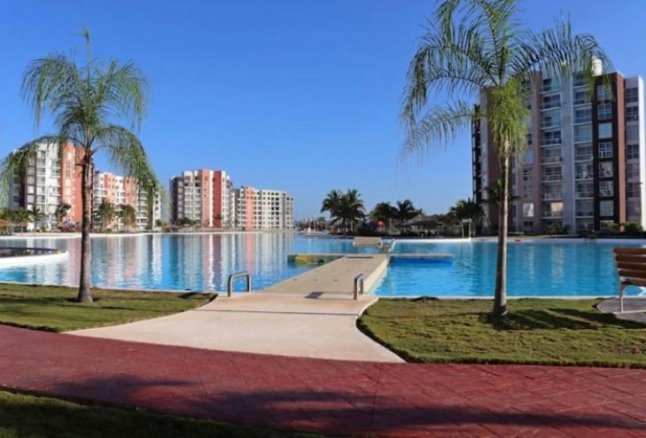 Departamento Dream Lagoons Xa Cancún Buitenkant foto