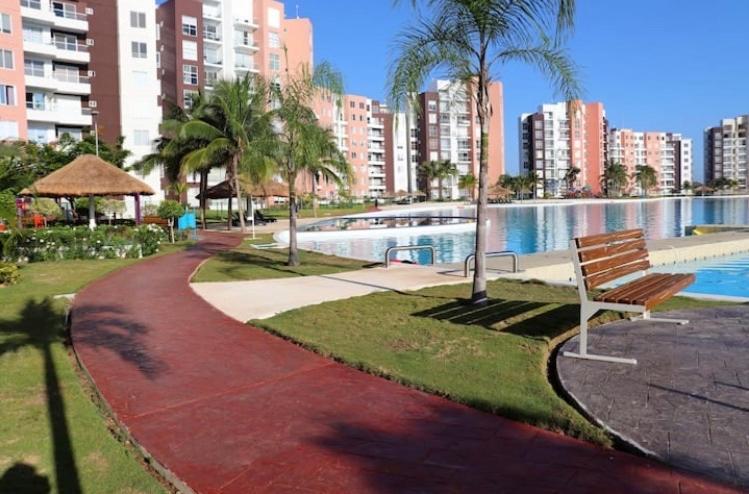 Departamento Dream Lagoons Xa Cancún Buitenkant foto