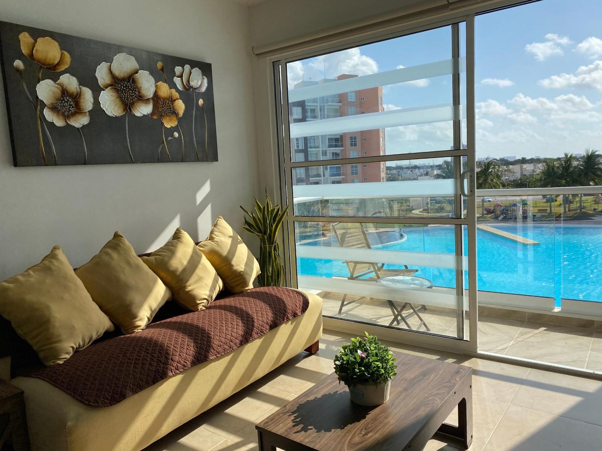 Departamento Dream Lagoons Xa Cancún Buitenkant foto